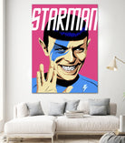 Starman by Bily Mariano da Luz on GIANT ART - pink digital painting