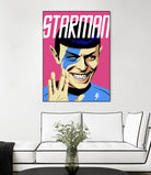 Starman by Bily Mariano da Luz on GIANT ART - pink digital painting