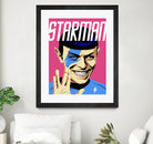 Starman by Bily Mariano da Luz on GIANT ART - pink digital painting