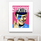 Starman by Bily Mariano da Luz on GIANT ART - pink digital painting