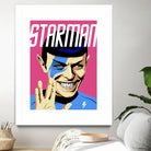 Starman by Bily Mariano da Luz on GIANT ART - pink digital painting