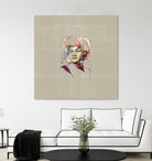 Etta James - Soul Sista by Carlos Quiterio on GIANT ART - fuchsia digital painting