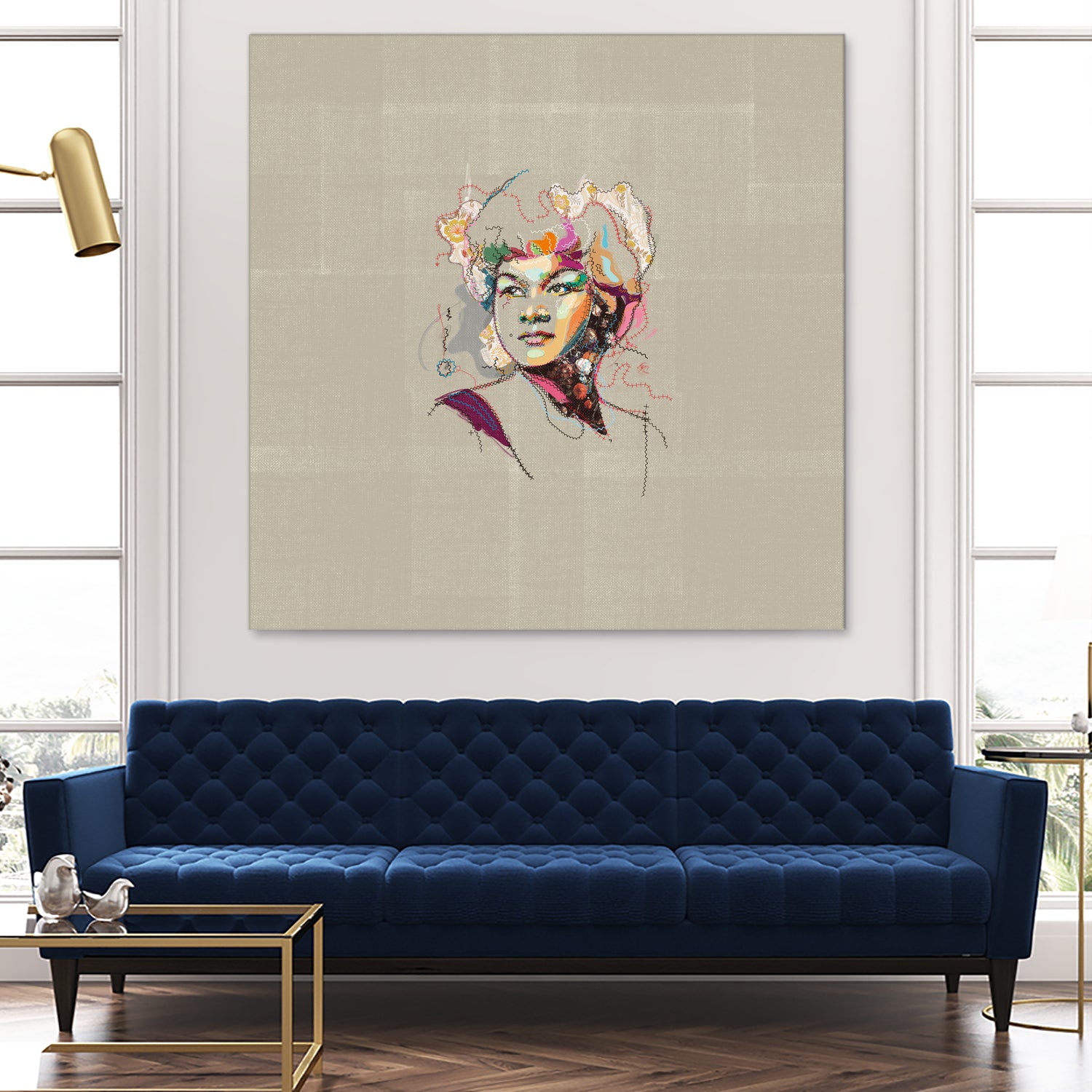 Etta James - Soul Sista by Carlos Quiterio on GIANT ART - fuchsia digital painting