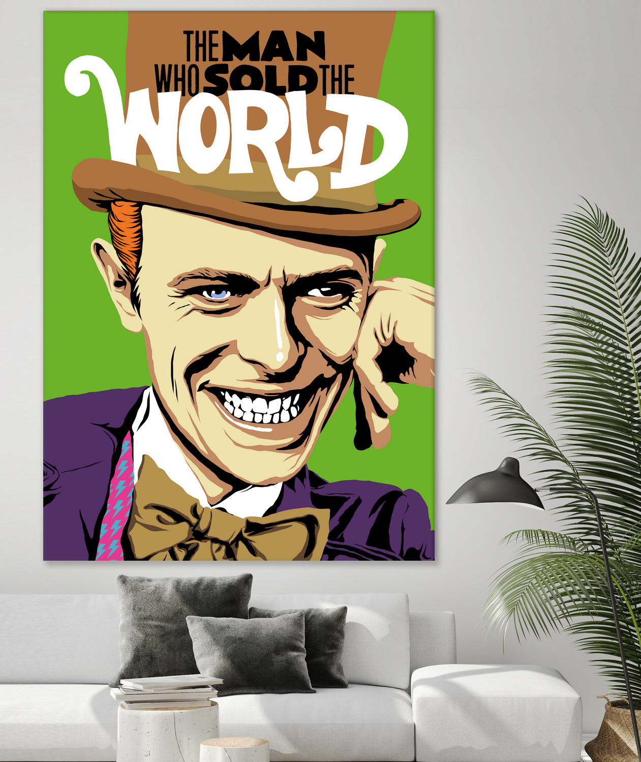 The Man Who Sold The World by Bily Mariano da Luz on GIANT ART - green digital painting