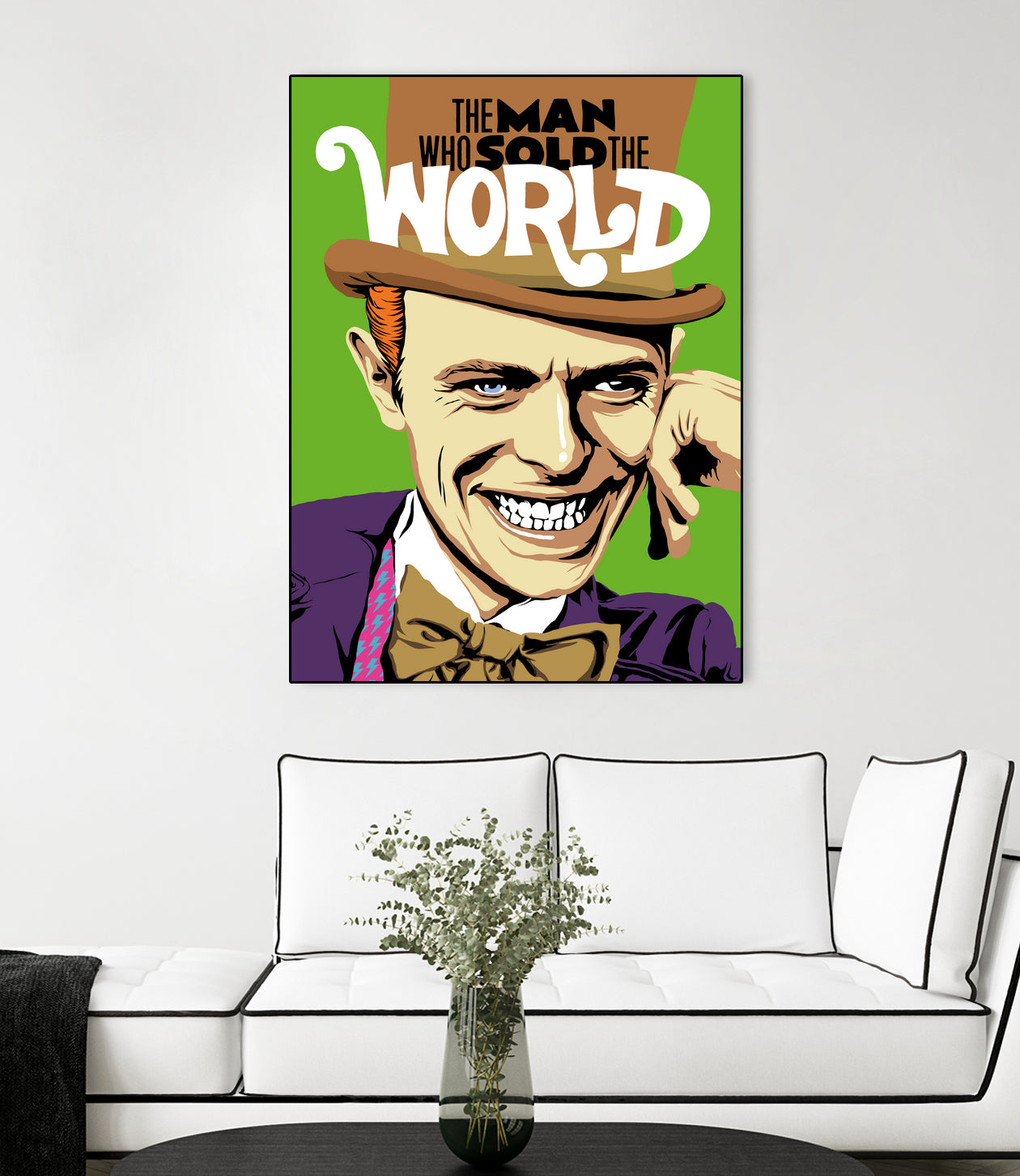 The Man Who Sold The World by Bily Mariano da Luz on GIANT ART - green digital painting