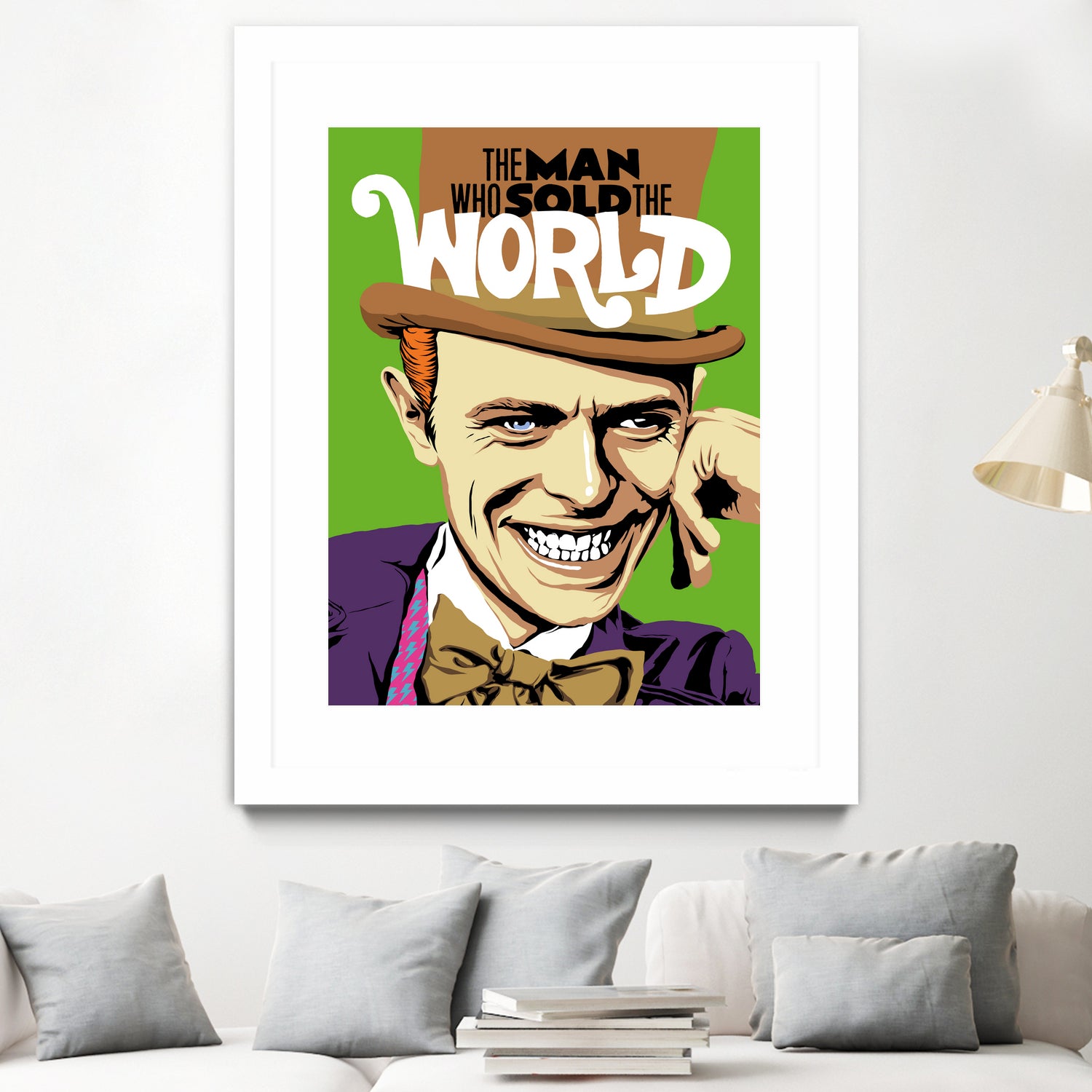 The Man Who Sold The World by Bily Mariano da Luz on GIANT ART - green digital painting