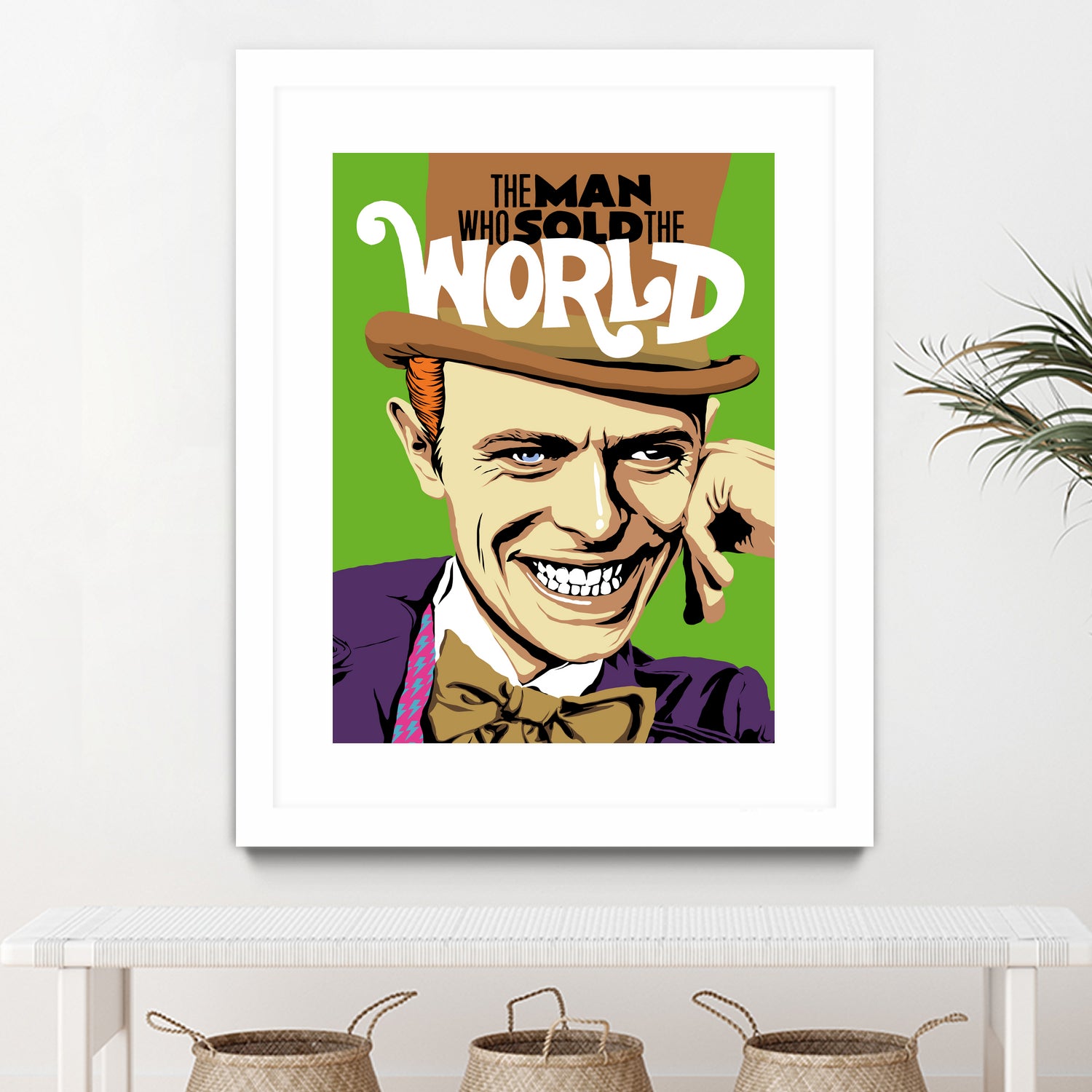 The Man Who Sold The World by Bily Mariano da Luz on GIANT ART - green digital painting