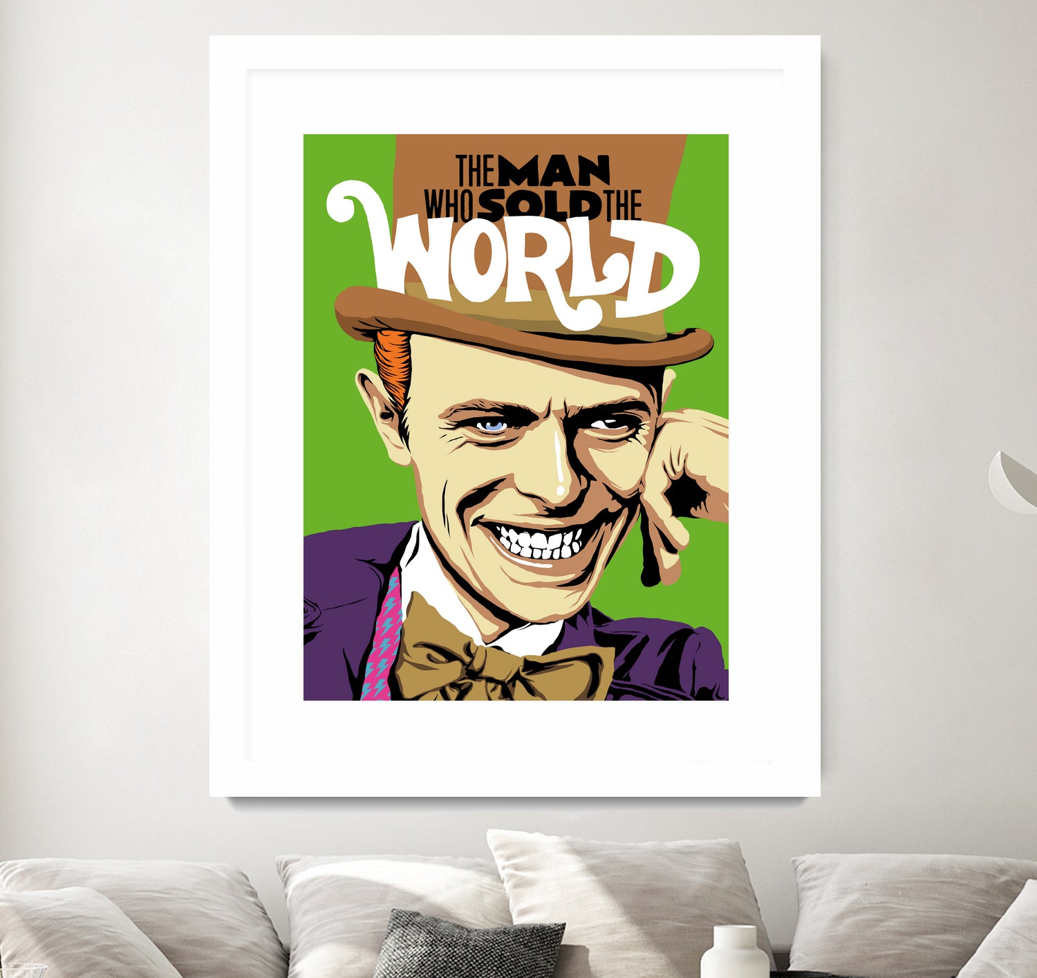 The Man Who Sold The World by Bily Mariano da Luz on GIANT ART - green digital painting