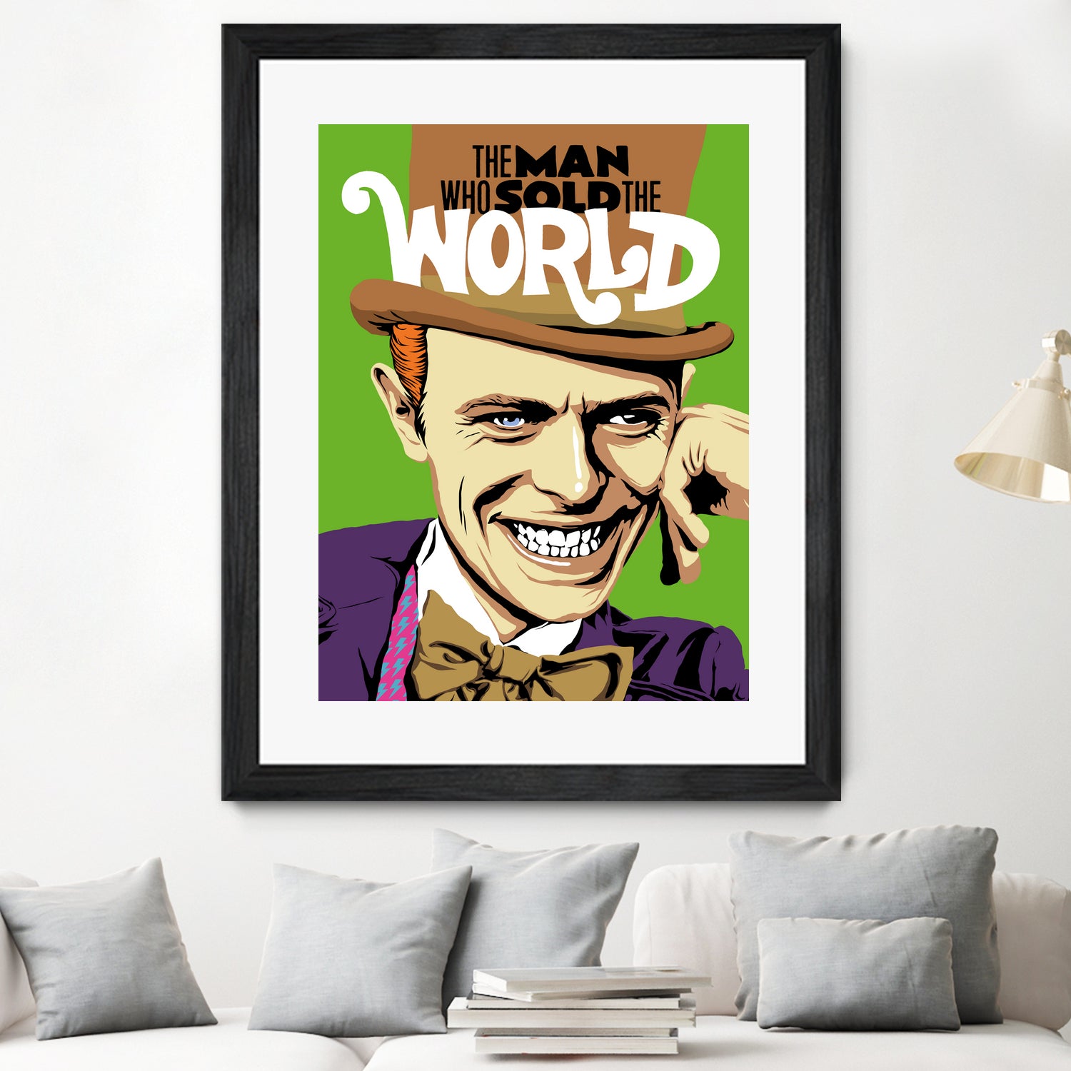 The Man Who Sold The World by Bily Mariano da Luz on GIANT ART - green digital painting