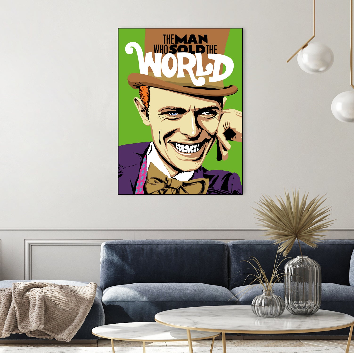 The Man Who Sold The World by Bily Mariano da Luz on GIANT ART - green digital painting