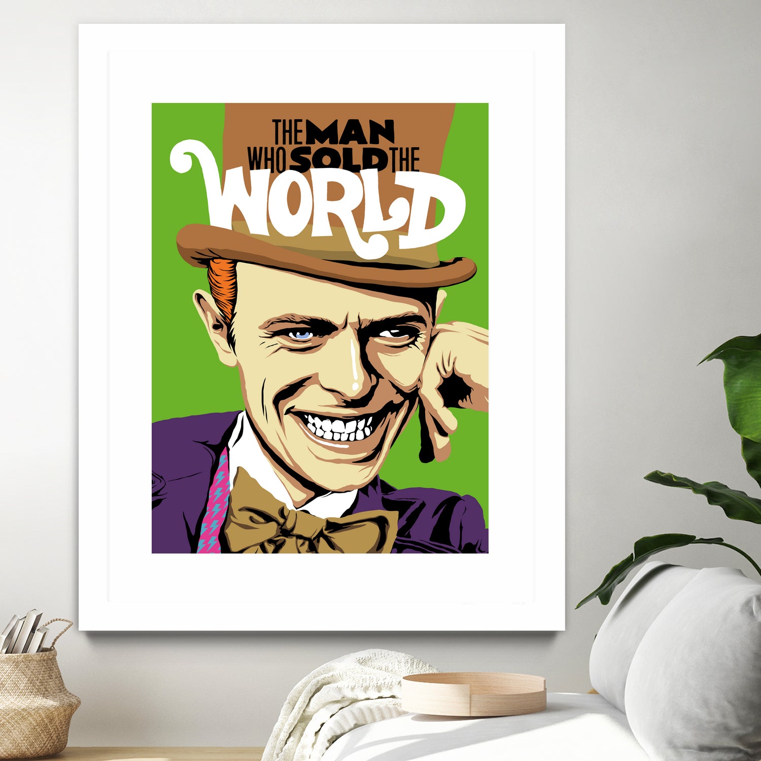 The Man Who Sold The World by Bily Mariano da Luz on GIANT ART - green digital painting