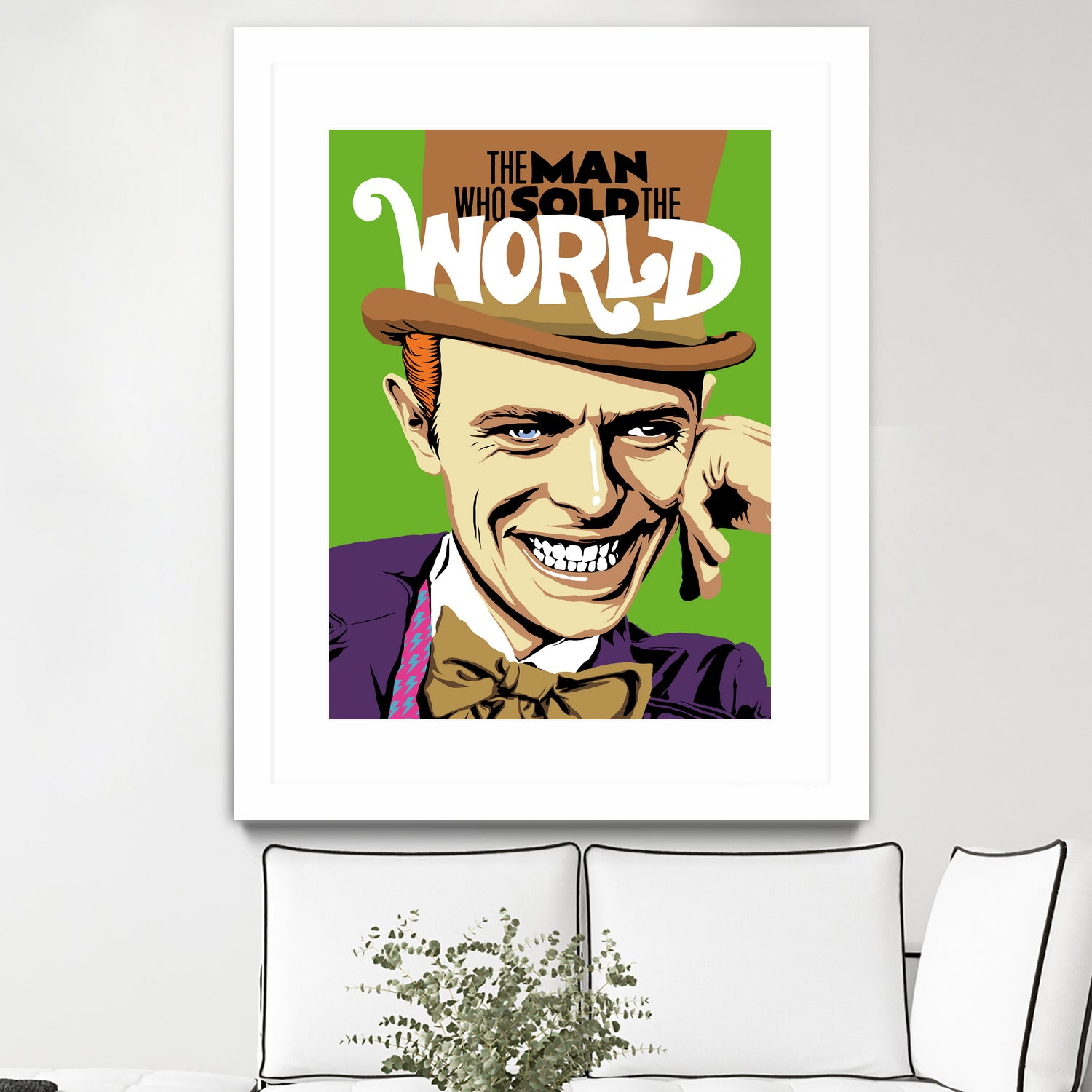 The Man Who Sold The World by Bily Mariano da Luz on GIANT ART - green digital painting