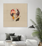 Minnie Riperton - Soul Sista by Carlos Quiterio on GIANT ART - brown digital painting