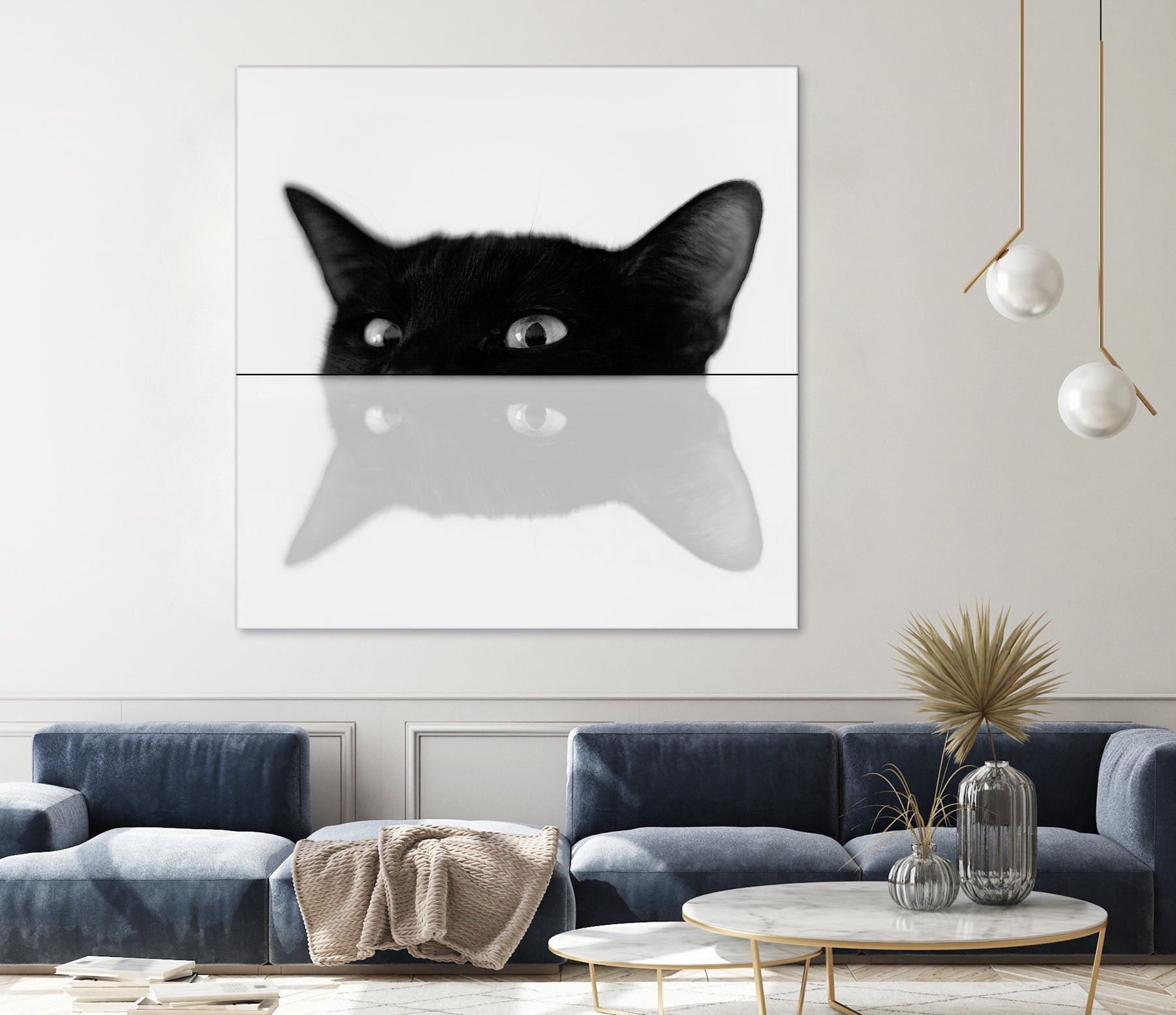 Cat by Tsvetelina Yurukova on GIANT ART - black photo illustration