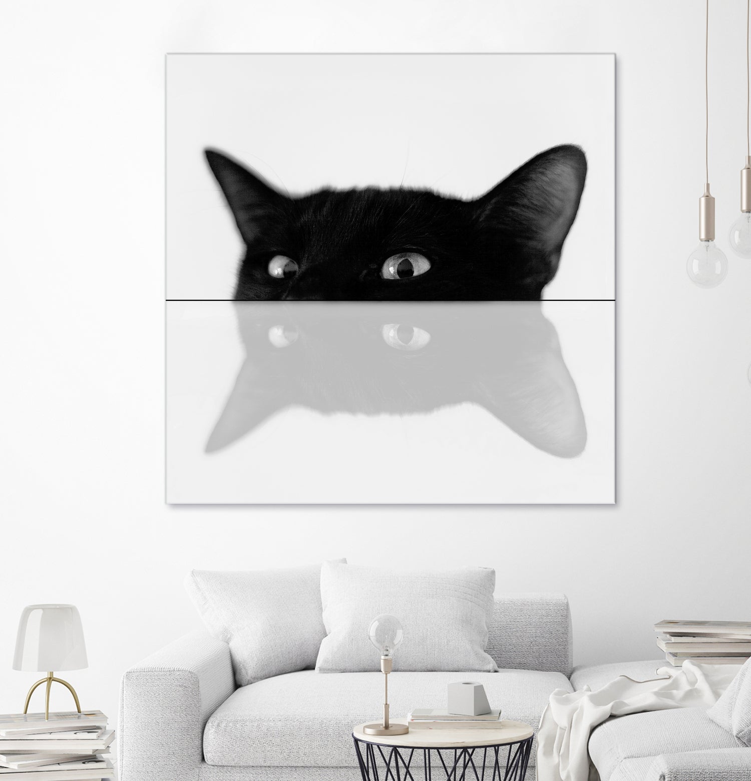 Cat by Tsvetelina Yurukova on GIANT ART - black photo illustration