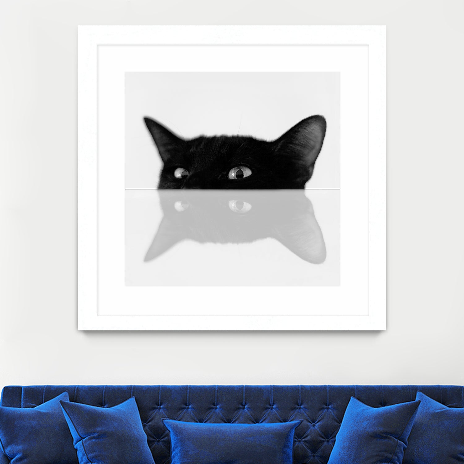 Cat by Tsvetelina Yurukova on GIANT ART - black photo illustration