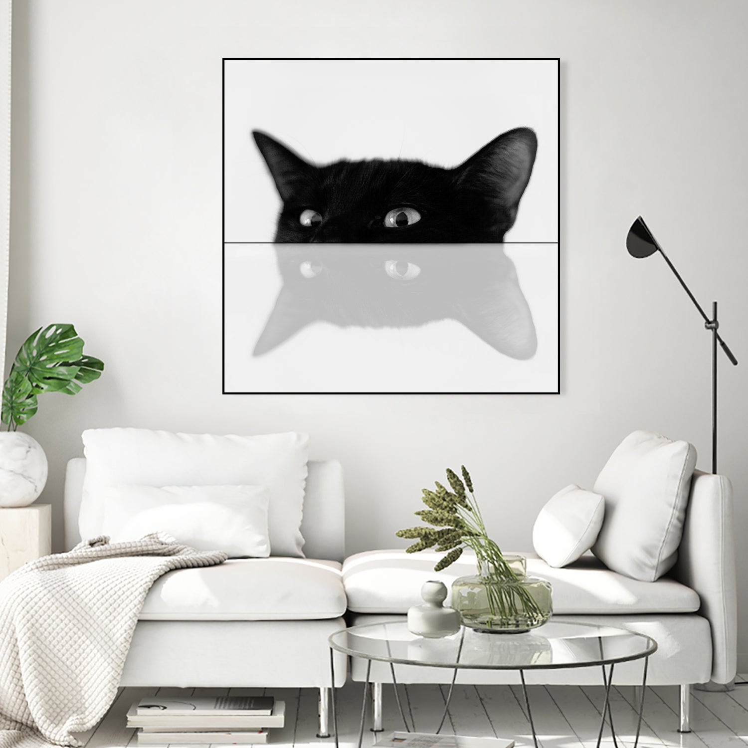 Cat by Tsvetelina Yurukova on GIANT ART - black photo illustration