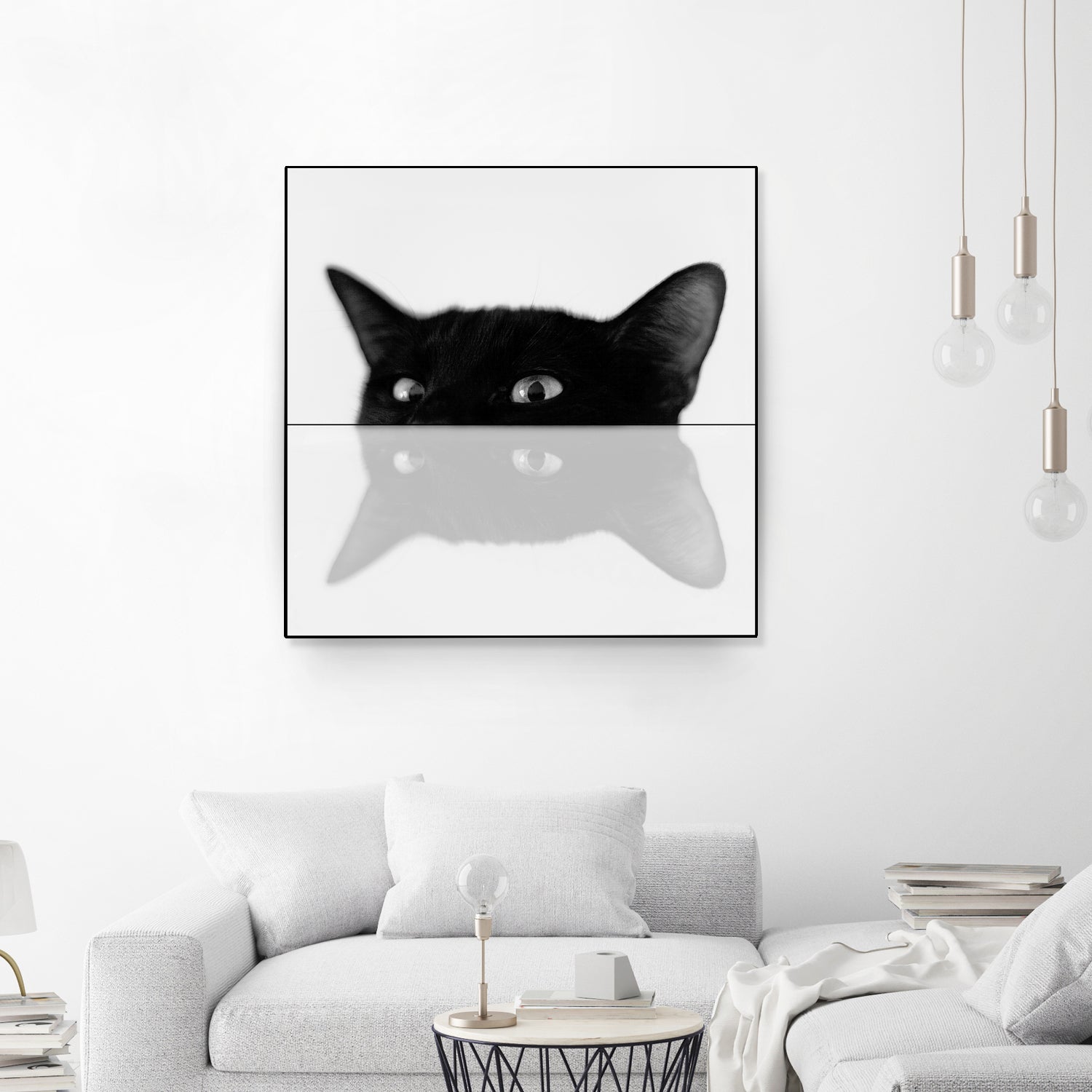 Cat by Tsvetelina Yurukova on GIANT ART - black photo illustration