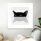 Cat by Tsvetelina Yurukova on GIANT ART - black photo illustration