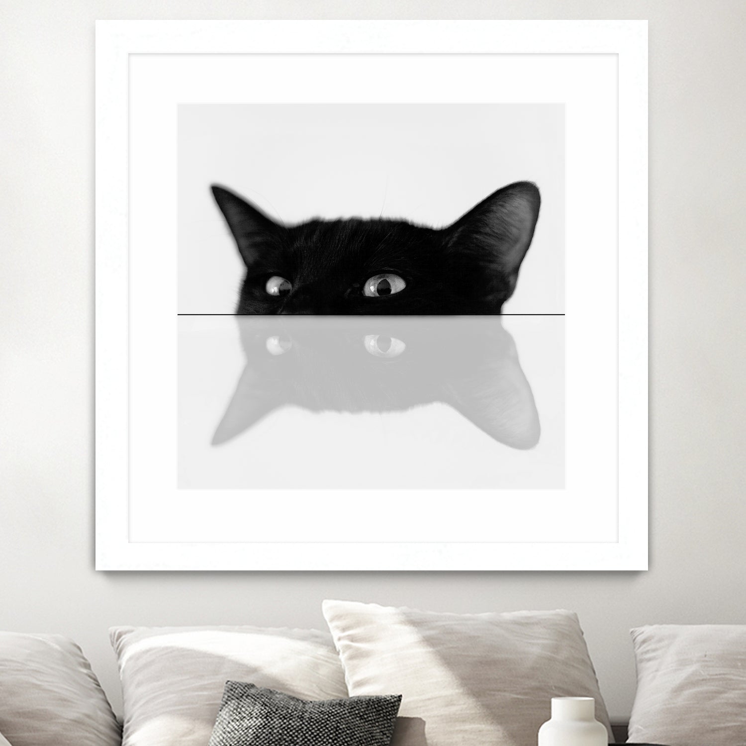 Cat by Tsvetelina Yurukova on GIANT ART - black photo illustration