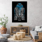 Neon Droid by Antonio Camarena on GIANT ART - black digital painting