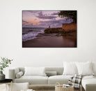 Puerto Rico Blue Hour by Reid Harrison on GIANT ART - fuchsia photo manipulation