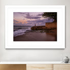 Puerto Rico Blue Hour by Reid Harrison on GIANT ART - fuchsia photo manipulation