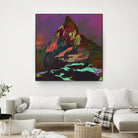 Coloria by Jamison Gish on GIANT ART - fuchsia digital painting