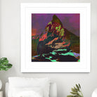 Coloria by Jamison Gish on GIANT ART - fuchsia digital painting