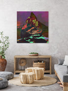 Coloria by Jamison Gish on GIANT ART - fuchsia digital painting