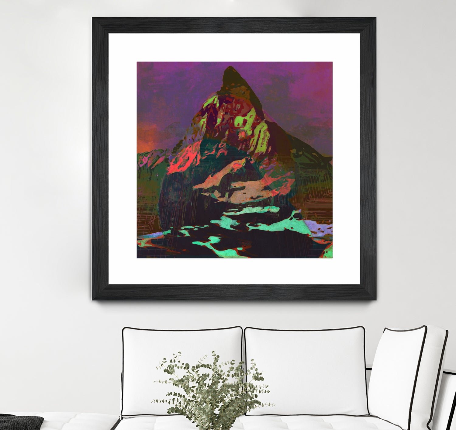 Coloria by Jamison Gish on GIANT ART - fuchsia digital painting