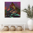 Coloria by Jamison Gish on GIANT ART - fuchsia digital painting
