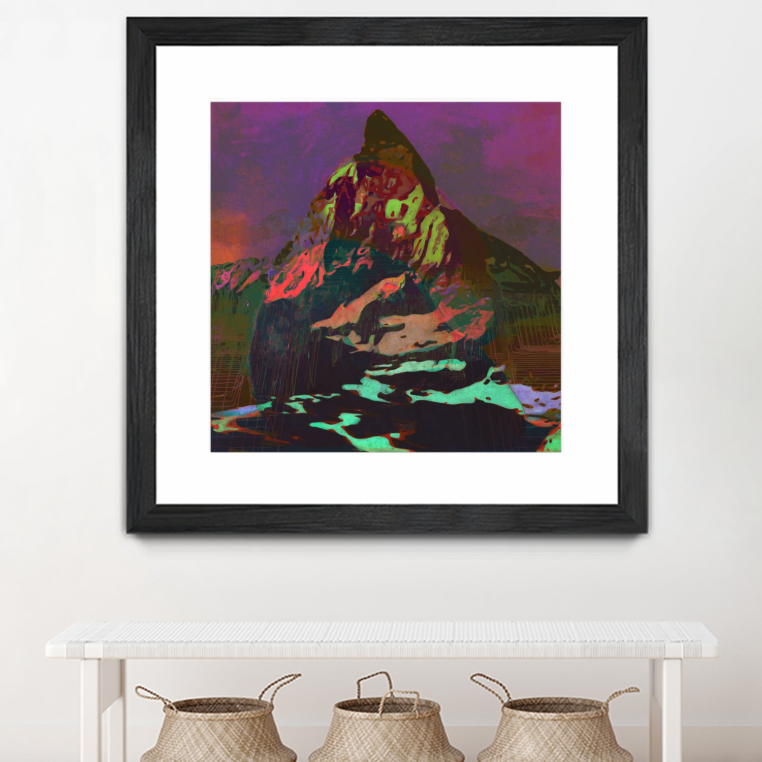 Coloria by Jamison Gish on GIANT ART - fuchsia digital painting