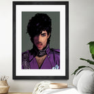 prince-head by Dan Avenell on GIANT ART - green digital painting