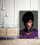 prince-head by Dan Avenell on GIANT ART - green digital painting