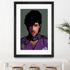 prince-head by Dan Avenell on GIANT ART - green digital painting