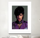 prince-head by Dan Avenell on GIANT ART - green digital painting