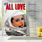 All Love comic book cover | Astronaut Girl by TULIO ALMEIDA on GIANT ART - white digital painting