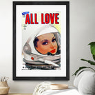 All Love comic book cover | Astronaut Girl by TULIO ALMEIDA on GIANT ART - white digital painting