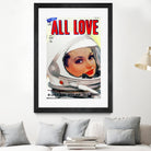 All Love comic book cover | Astronaut Girl by TULIO ALMEIDA on GIANT ART - white digital painting