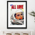 All Love comic book cover | Astronaut Girl by TULIO ALMEIDA on GIANT ART - white digital painting