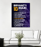 Kobe Bryant Basketball by Muamar Kadhafi on GIANT ART - black digital drawing