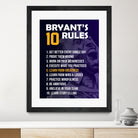 Kobe Bryant Basketball by Muamar Kadhafi on GIANT ART - black digital drawing