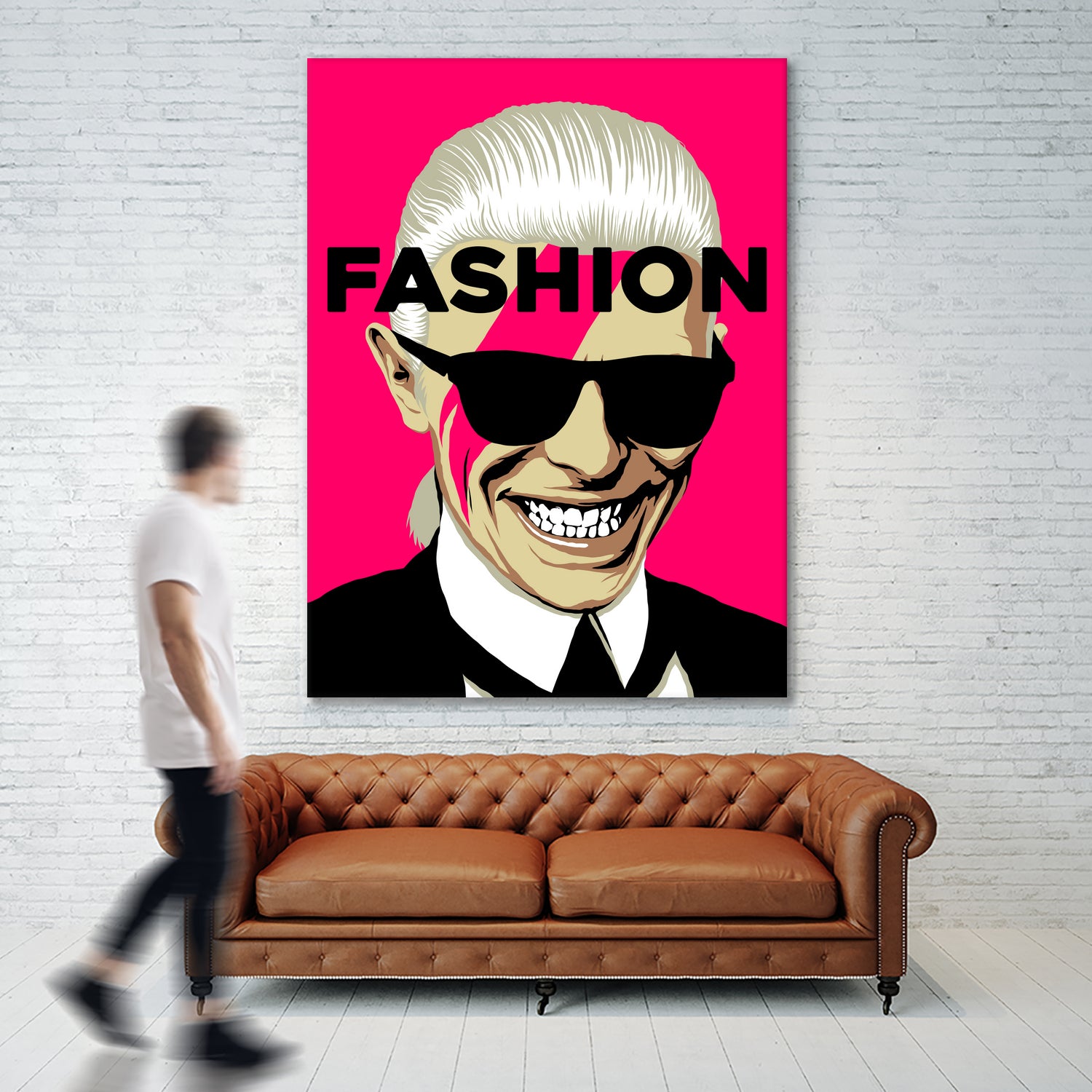 Fashion by Bily Mariano da Luz on GIANT ART - pink digital painting