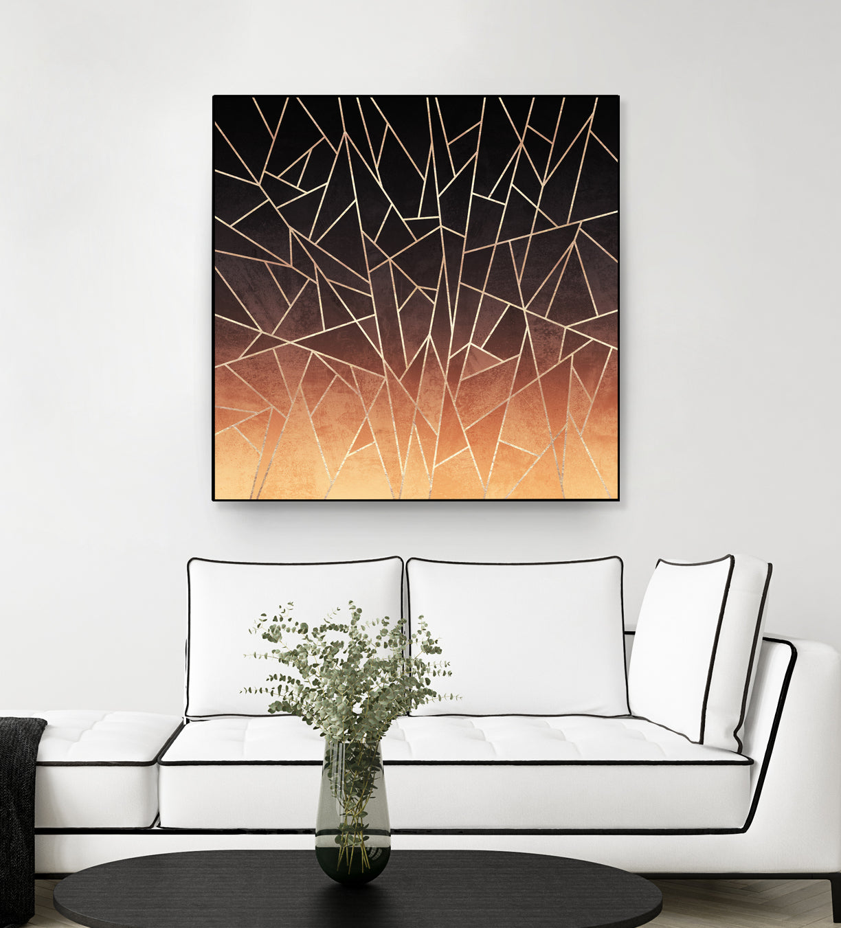 Shattered Ombre by Elisabeth Fredriksson on GIANT ART - brown digital painting