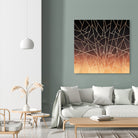 Shattered Ombre by Elisabeth Fredriksson on GIANT ART - brown digital painting