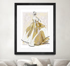 The Golden Gown by Jennifer Griffey on GIANT ART - yellow digital painting