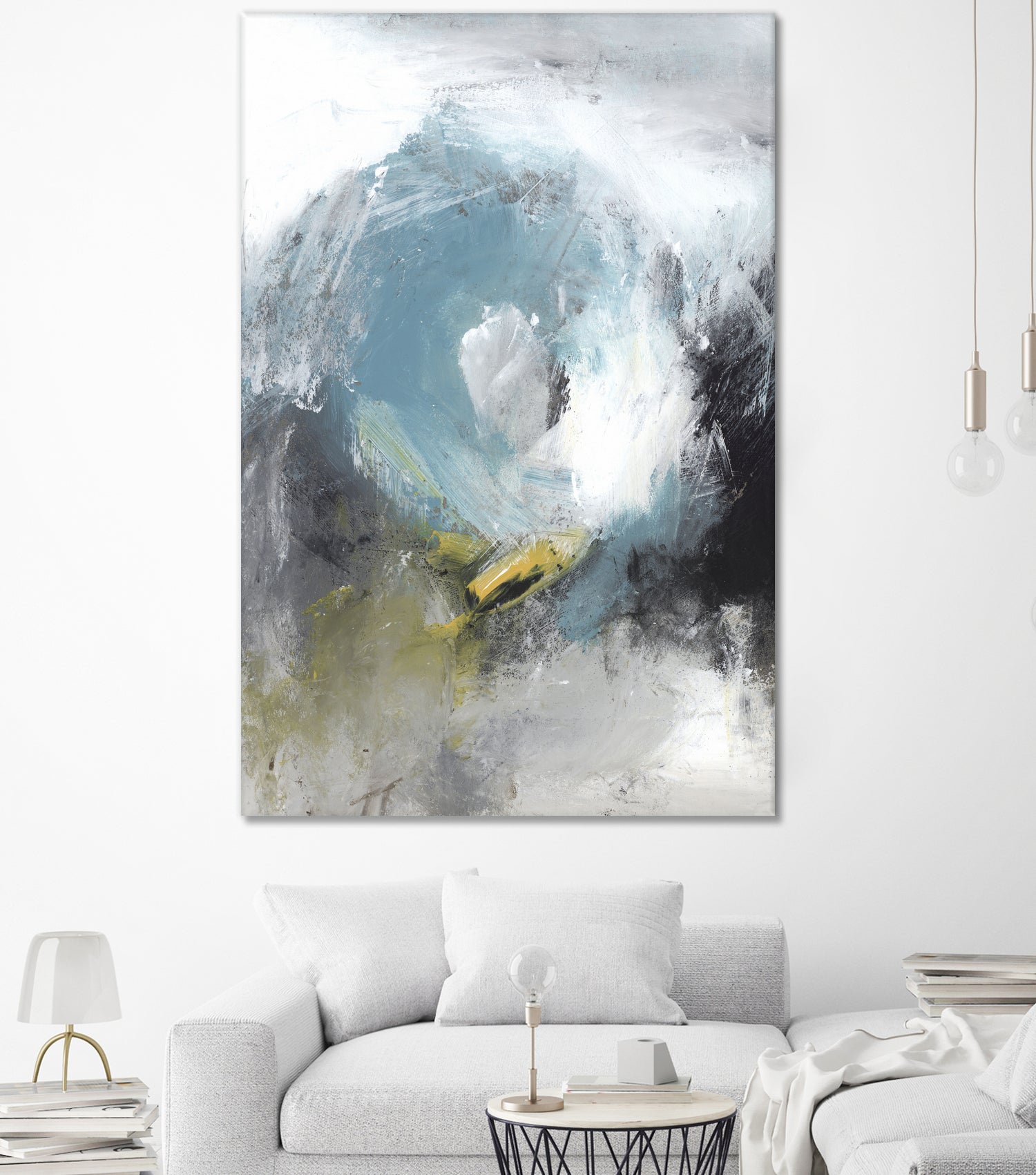 Aquamarine II by Pi Studio on GIANT ART - blue mixed media