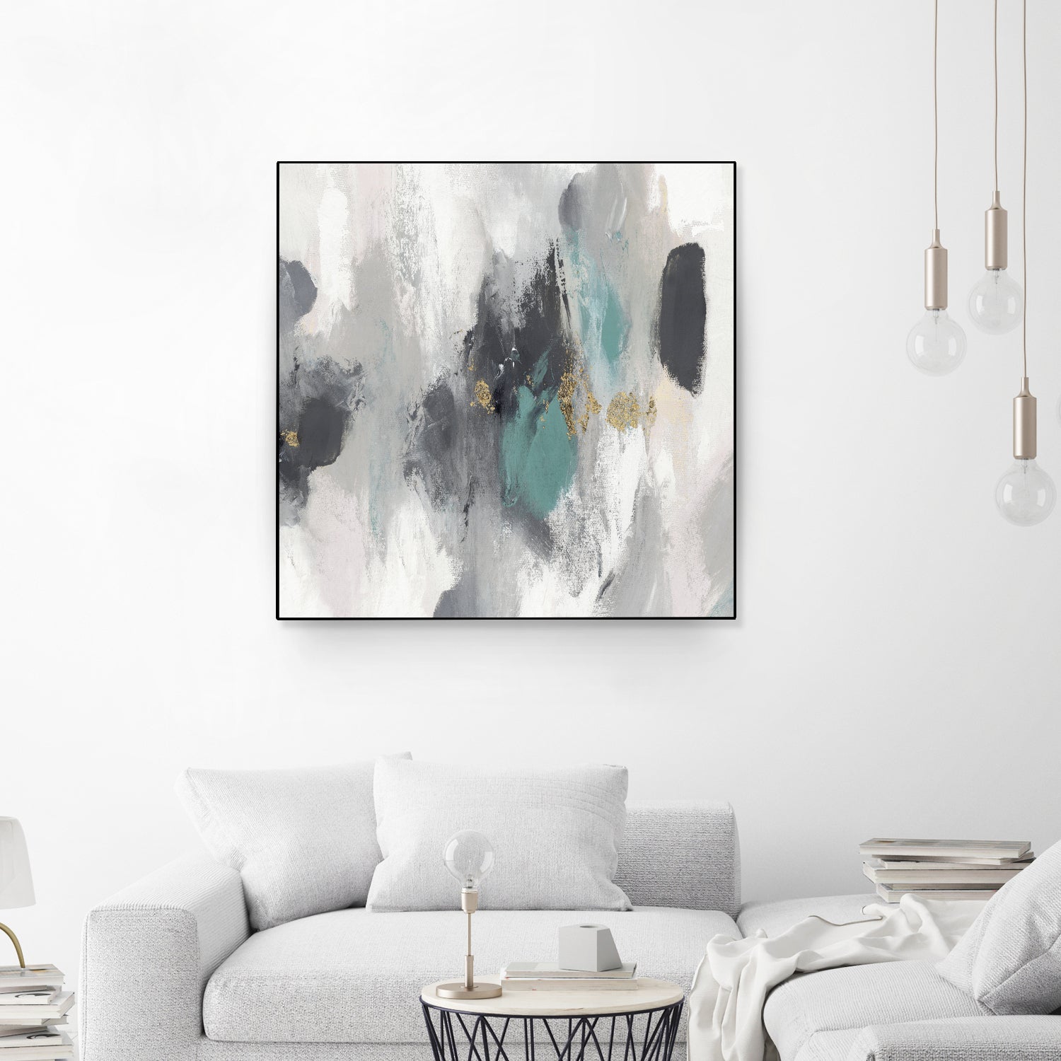 Gray Days I by Pi Studio on GIANT ART - gray mixed media