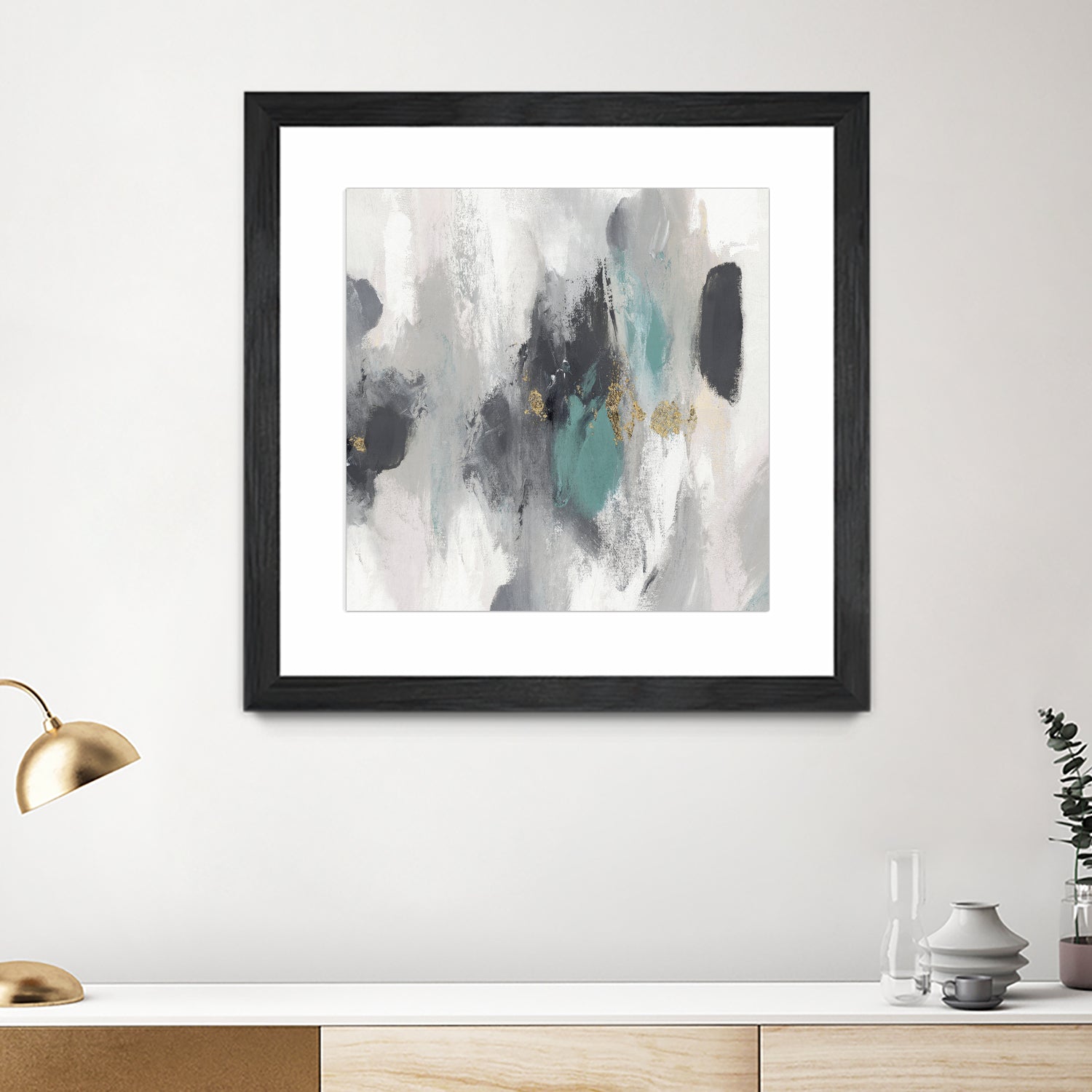 Gray Days I by Pi Studio on GIANT ART - gray mixed media